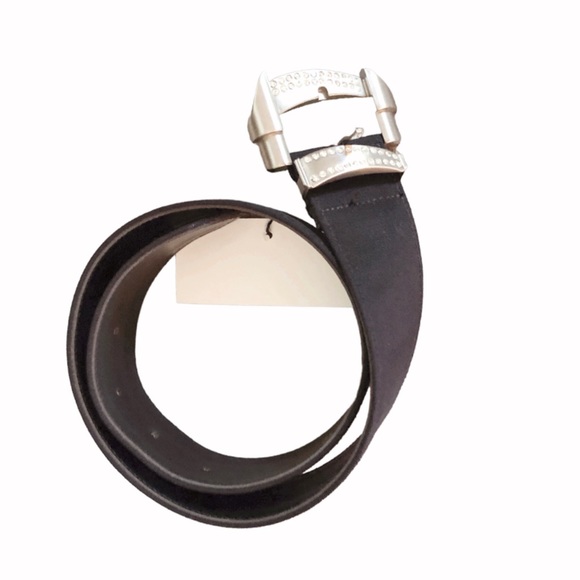 Gianni Versace Vintage Black rhinestone belt - Picture 4 of 9